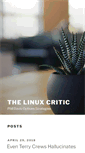 Mobile Screenshot of linuxcritic.com